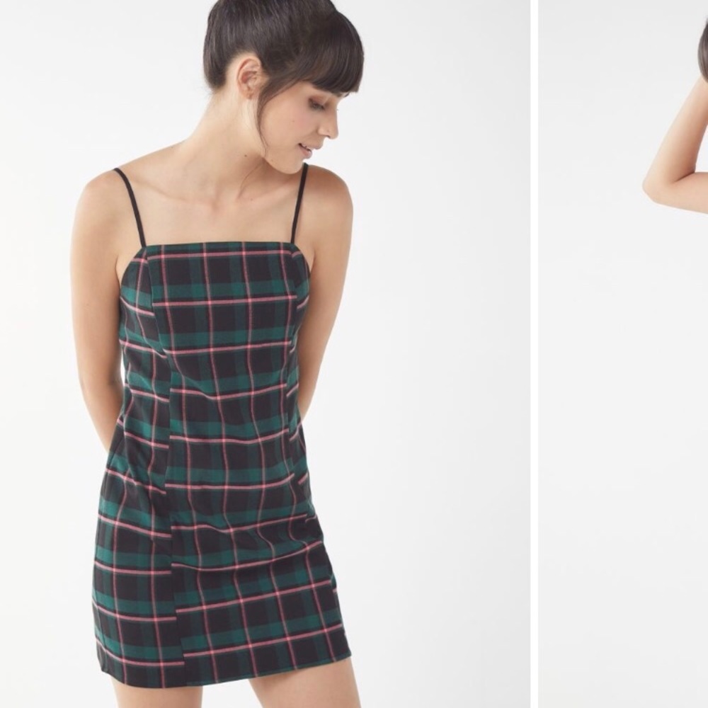 Checkered Mini Dress